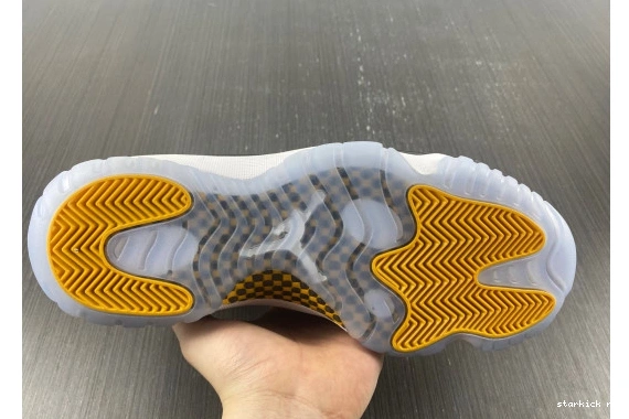 AJ11 yellow black Jordan Air and 11 0312